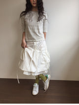Serena Balloon Midi Skirt (3color)