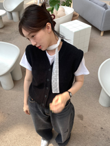 ドットロングスカーフ