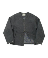 ピュアウール 90 ワイ ジップアップ ジャケット (Charcoal)