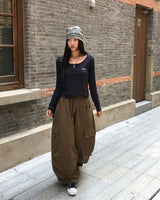 Head Cargo Balloon Wide Pants