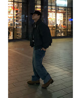 [1+1] ブカヨワイドデニムパンツ