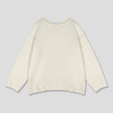 Lips Boatneck Over Knit 4C