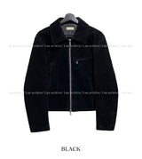 Rudy Suede Crop Jacket