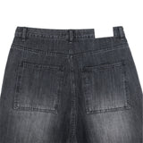 Low Snap Balloon Denim Pants (2 Colors)