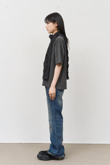 Deni Pigment Collar Top