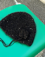 Hairy Knit Beanie
