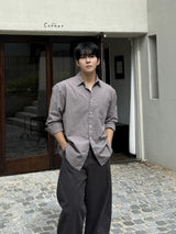 Bio cotton curved pants