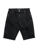 26SS WOMAN バイカーデニムショートパンツ