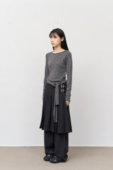 (W) Oat Tie Top