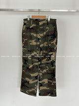 [UNISEX] Patch Military Camo Wide Pants
