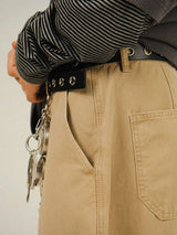 OA Dot Curved Wide Pants