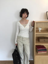 Clean Fit Cotton Pants (4color) 