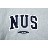 Nus. x HUKE フードT (グレー)