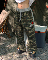 I Love Coloring Camo Jogger & Wide Pants