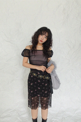 シフォンシャーリングバッグ (4COLORS!)