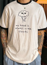 Cloud Ringer Loose Fit Short Sleeve 2COLOR