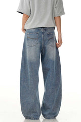 Washed Blue Blade Jeans