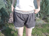 roll-up short pants