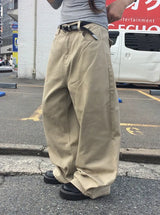 Ruel Wide Cotton Pants