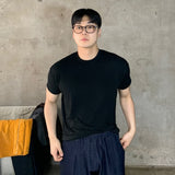 Wrinkle-free muscle T (9color)