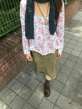 Chiba flower t-shrits