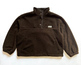 フラッフフリース プルオーバー [BROWN]