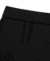 Asymmetric Mermaid Jersey Skirt / Black