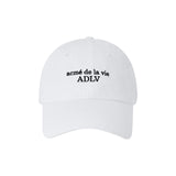 [24SS] BASIC SMALL LOGO BALL CAP R WHITE