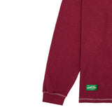 WAFFLE COZY L/S TEE_WINE