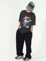 トミーTシャツ_チャコール