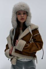 ADORABLE HOOD MUSTANG / CAMEL