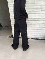 No.1401 layered pocket cotton PT (4color)