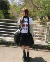 ペレウドットフリルミディスカート