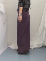 Slim Base String Long Skirt