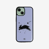 [MADE] Jump Rabbit Epoxy Bumper Case (Violet)