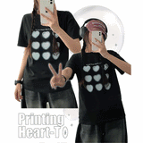 Mori Heart Short Sleeve Tee