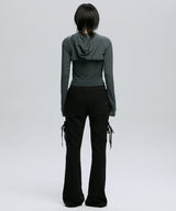 SYMBOL BOLERO HOODIE SET-UP_CH