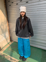 ゴディアカーブカラーポケットセットワイドパンツ