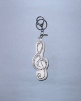 [MADE] トゥインクルクッションキーホルダー - treble[G] clef
