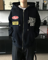 DP Benz patch hood zip-up (2C)