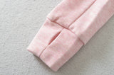 Sophie Slim Rib Hoodie Zip-up