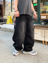 Ete Diagonal Curve Denim Pants 2C