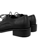 School Round Lace-up Loafers