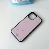 Pastel star epoxy bumper case(pink)