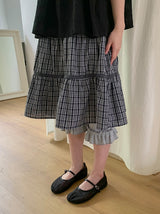 Henil Mesh See-through Tabi Mary Jane Flat Shoes