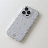 BLUE CLOVER CLEAR CASE
