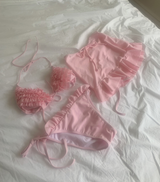 Mermaid フリルビキニセット (pink)