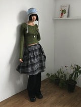 SHOULDER TWIST SLIT TOP
