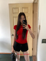 レッドライク半袖Tシャツ