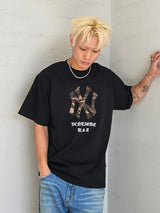 VENTIQUE NV カモエンブロイダリーtシャツ3カラー